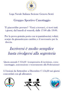 Corsi di Canottaggio